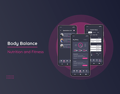 Body Balance | Fitness and Nutrition app casestudy