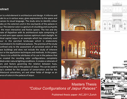 Colours in Interior Architecture