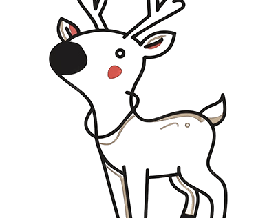reindeer on Christmas Day