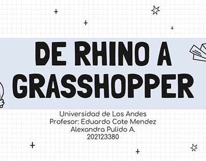 ARQT 1304: DE RHINO A GRASS HOPPER | Entrega 01