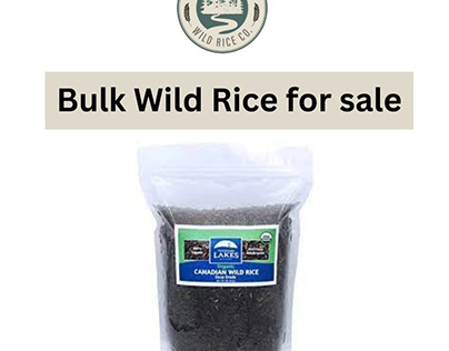 Bulk Wild Rice for sale