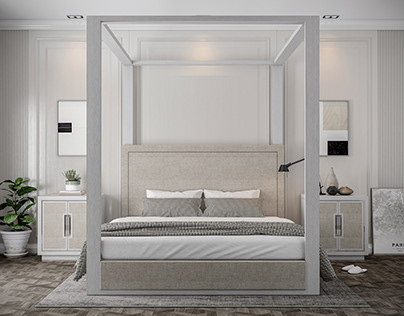 Canopy Bed - Sonder Living Furniture