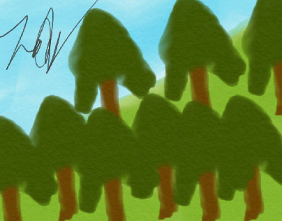 Watercolor Treeworld