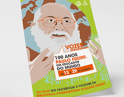 100 Anos de Paulo Freire: Um educador do mundo - BCDF