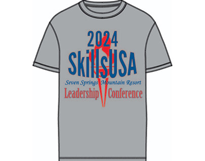 Third Place SkillsUSA T-Shirt Design