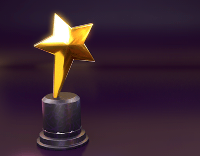 Award 3D Render