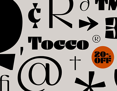 Tocco – Display Font