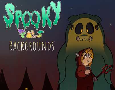 Project thumbnail - Background Art - Spooky Pals (Student Short)