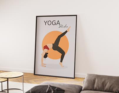 Posrer for Yoga studio