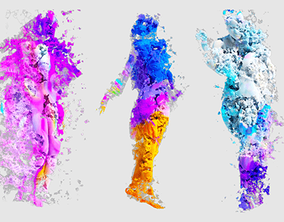 Color Explosion Experiments