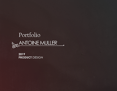 Portfolio Antoine Muller 2019