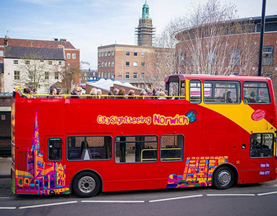 Book Norwich Hop-On Hop-Off Bus Tour