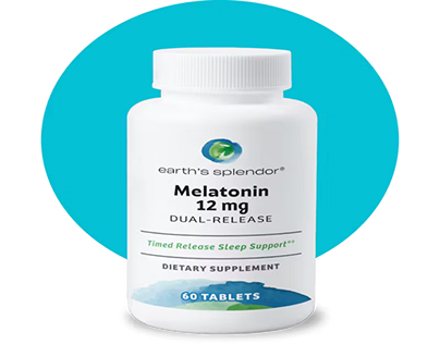 Melatonin 12 mg Dual-Release Tablet | Bilayer Sleep