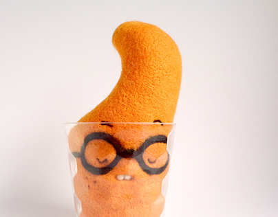 "Citrullus" orange juice Art Toy