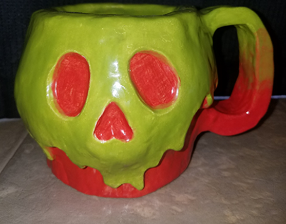Ceramic Poison Apple Mug
