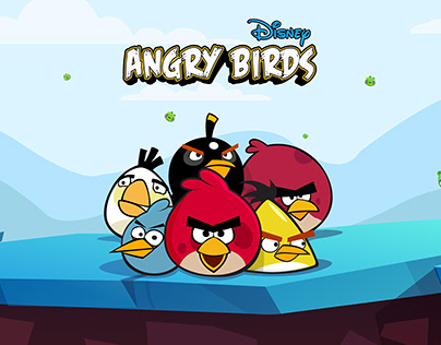 Angry Birds 2d Game Interfaces recreated