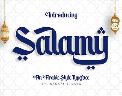 Salamy - An Arabic Style Typeface