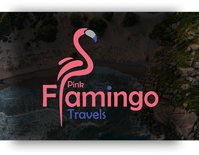Logo Design - Pink Flamingo Travels
