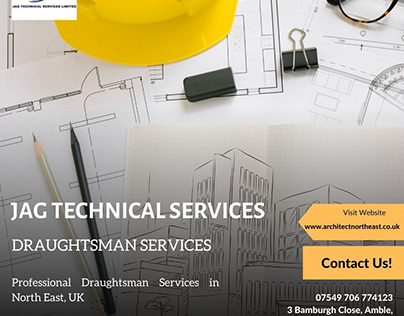 Draughtsman service provider North East, UK.