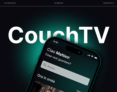 Project thumbnail - CouchTV - App di guida TV