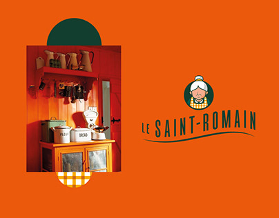Restaurant Le Saint Romain - Branding