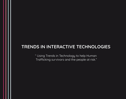 Trends In Interactive Technology: Sex Trafficking