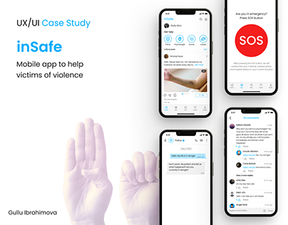 inSafe app | UX/UI Design