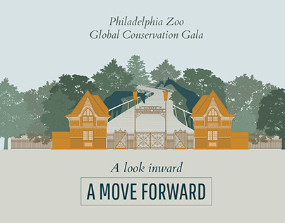 2017 Philadelphia Zoo Gala Branding