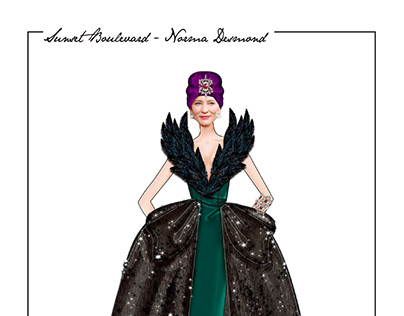 Vestuario Escénico Norma Desmond