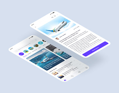 News App Design UI/UX