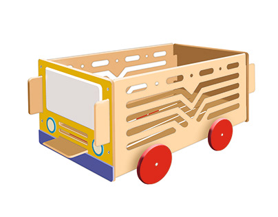 Wooden Bus Product Design (for Woody Woo Toys)