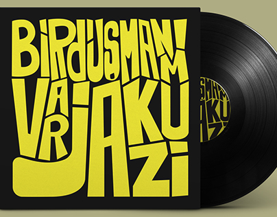 Jakuzi | Typographic Vinyl Cover