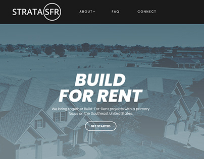 Strata SFR Website Design Project