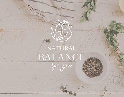 Natural balance for you | logo and branding