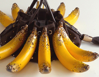 Josephine Baker Banana Handbag
