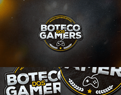 Boteco dos Gamers - Logo Boteco - Gamer