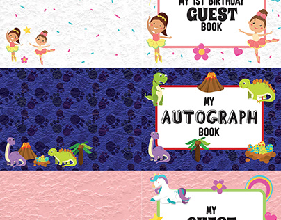 Autograph Book Cover Designs