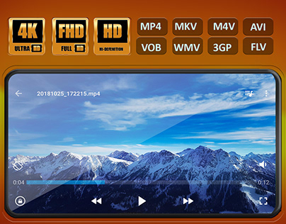 Video Player screen shoots