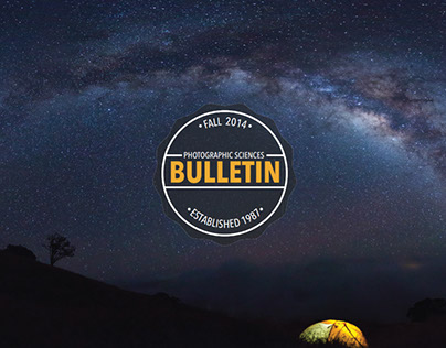 Photographic Sciences Bulletin Fall 2014