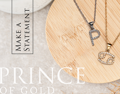 Prince of Gold Jewelry Website Design