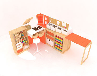 Mini Craft Station - Furniture Assignment