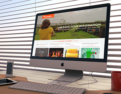 Revamped Homepage |  Wishberry  |  UI/UX