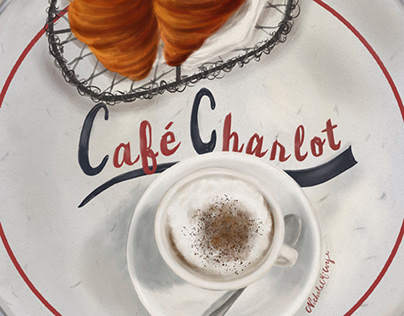 Café Charlot Illustration