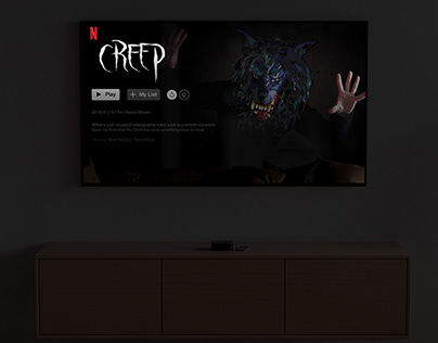 CREEP Netflix Banner