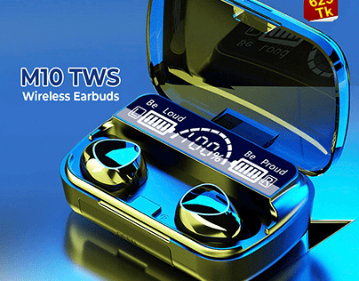 M10 TWS Wirless Earbuds
