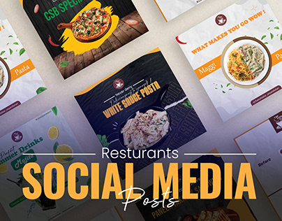 Resturant - Social Media Creatives
