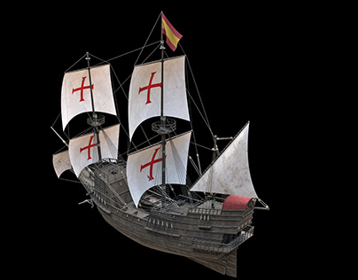 Spanish galleon 16th century