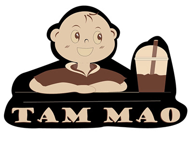 Logo quán nước Tam Mao