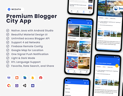 Wesata - Premium Blogger City App