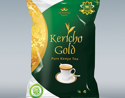 Kericho Gold Tea packaging